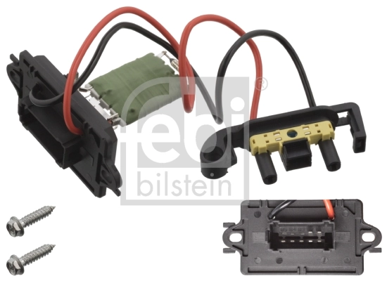 Resistor, interior blower
